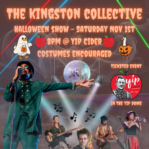 NOVEMBER 1: Halloween Party with The Kingston Collective