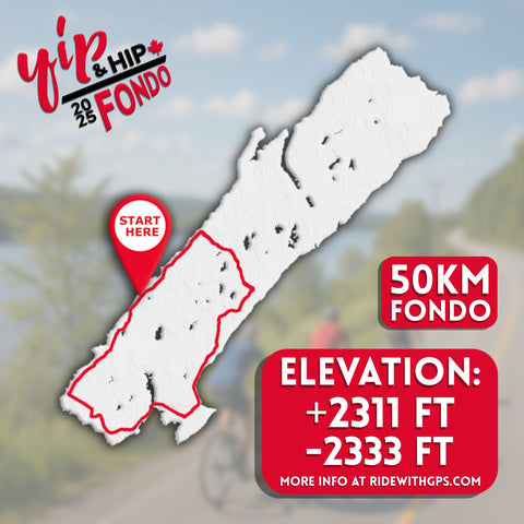 JUNE 30: Yip Fondo 2025 - 50km Admission