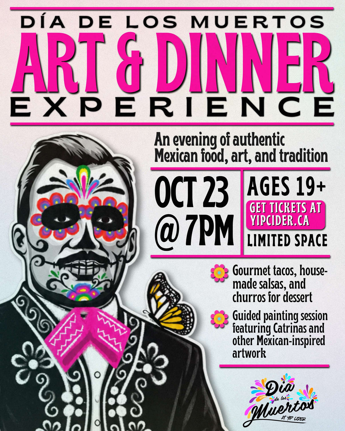 Día de los Muertos Saint John 2026 poster